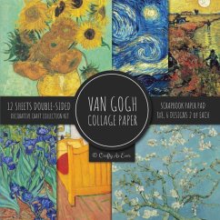 Van Gogh Collage Paper for Scrapbooking - Crafty As Ever