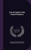 List of Lands in the Forest Preserve