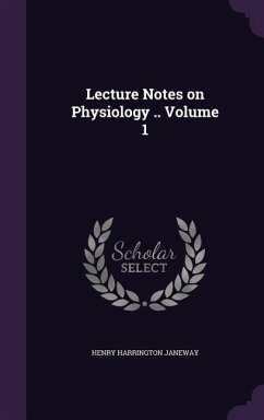 Cover Lecture Notes on Physiology .. Volume 1