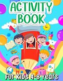 Activity Book For Kids 4-8 Years Old