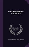 Press Release Index Volume 2000