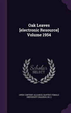Oak Leaves [electronic Resource] Volume 1954 - Alliance, Open Content
