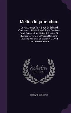 Melius Inquirendum - Claridge, Richard