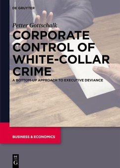 Corporate Control of White-Collar Crime (eBook, ePUB) - Gottschalk, Petter