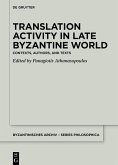 Translation Activity in Late Byzantine World (eBook, PDF)