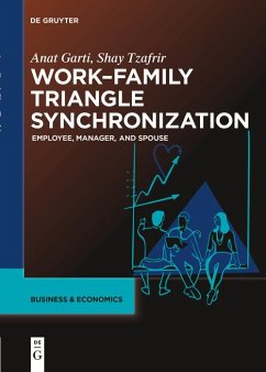 Work-Family Triangle Synchronization (eBook, ePUB) - Garti, Anat; Tzafrir, Shay