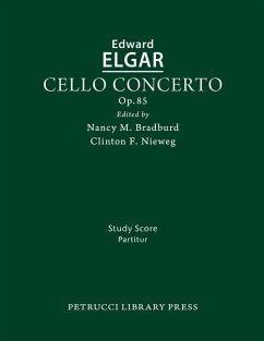 Cello Concerto, Op.85: Study score - Elgar, Edward