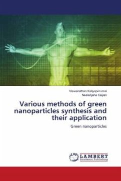 Various methods of green nanoparticles synthesis and their application - Kaliyaperumal, Viswanathan;Gayan, Neelanjana