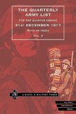 QUARTERLY ARMY LIST FOR THE QUARTER ENDING 31st DECEMBER 1917 Volume 4