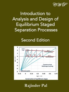 Introduction to Analysis and Design of Equilibrium Staged Separation Processes - Pal, Rajinder