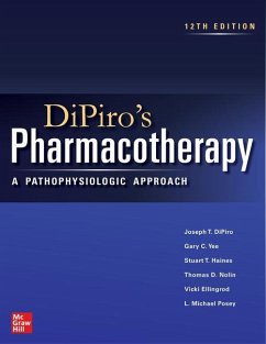 Cover Dipiro's Pharmacotherapy: A Pathophysiologic Approach, Twelfth Edition