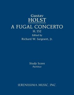 A Fugal Concerto, H.152: Study score - Holst, Gustav