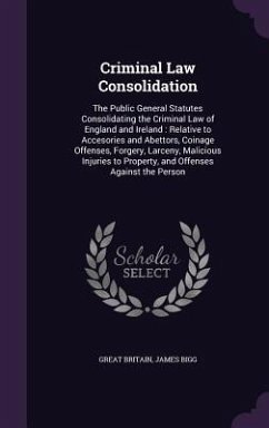 Cover CRIMINAL LAW CONSOLIDATION