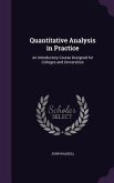 Quantitative Analysis in Practice