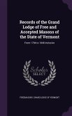 RECORDS OF THE GRAND LODGE OF