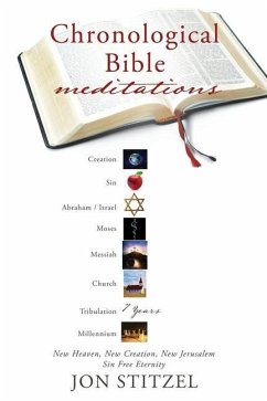 Chronological Bible meditations - Stitzel, Jon