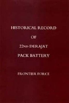 Historical Record of 22nd Derajat Pack Battery Frontier Force - N/A