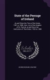 STATE OF THE PEERAGE OF IRELAN
