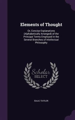 Elements of Thought - Taylor, Isaac