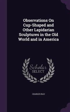 Observations On Cup-Shaped and Other Lapidarian Sculptures in the Old World and in America - Rau, Charles
