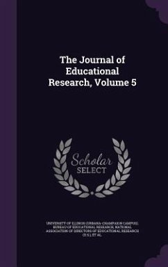Cover The Journal of Educational Research, Volume 5