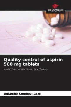 Quality control of aspirin 500 mg tablets - Laze, Bulambo Kombozi