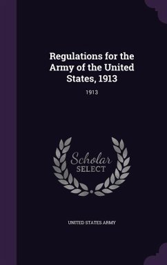 Cover Regulations for the Army of the United States, 1913