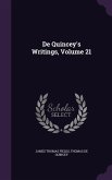 De Quincey's Writings, Volume 21