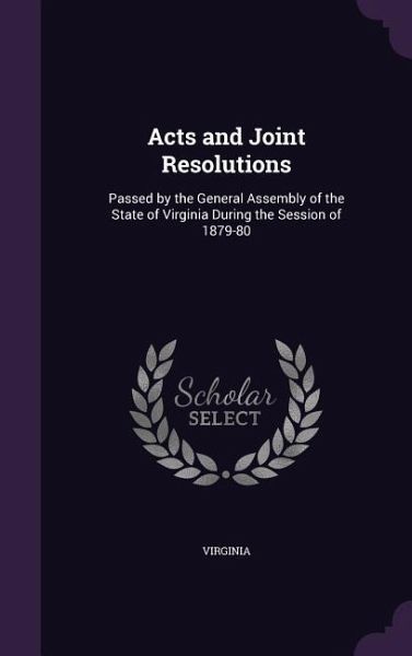 Acts and Joint Resolutions