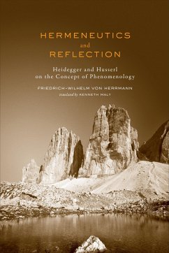 Hermeneutics and Reflection - Herrmann, Friedrich-Wilhelm Von