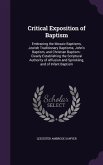 Critical Exposition of Baptism