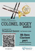 Bb Bass Clarinet (instead Bassoon) part of &quote;Colonel Bogey&quote; for Woodwind Quintet (eBook, ePUB)