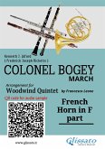 French Horn in F part of &quote;Colonel Bogey&quote; for Woodwind Quintet (fixed-layout eBook, ePUB)