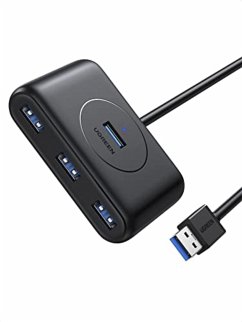 UGREEN Hub USB 3.0 A 4-Ports Black 1M