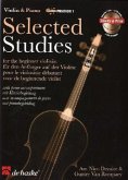 Selected Studies, für Violine u. Klavier, m. Audio Tracks online