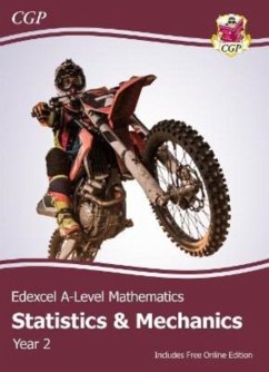 Edexcel A-Level Mathematics Student Textbook - Statistics & Mechanics Year 2 + Online Edition - CGP Books