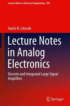 Lecture Notes in Analog Electronics - Litovski, Vanco B.