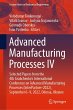 Advanced Manufacturing Processes IV - Bild 1