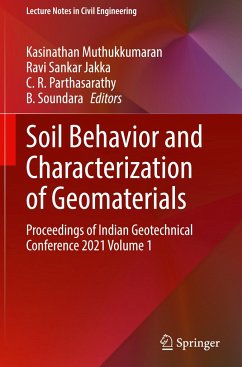 Soil Behavior and Characterization of Geomaterials