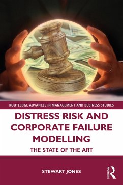 Distress Risk and Corporate Failure Modelling (eBook, ePUB) - Jones, Stewart
