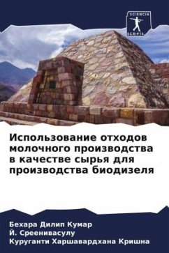 Ispol'zowanie othodow molochnogo proizwodstwa w kachestwe syr'q dlq proizwodstwa biodizelq - Dilip Kumar, Behara;Sreeniwasulu, J.;Harshawardhana Krishna, Kuruganti