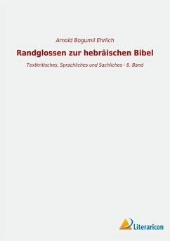 Cover Randglossen zur hebräischen Bibel