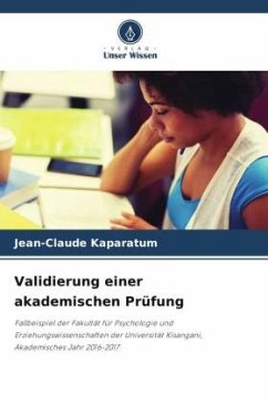 Validierung einer akademischen Prüfung - Kaparatum, Jean-Claude