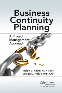 Business Continuity Planning - Kliem, Ralph L.; Richie, Gregg D.