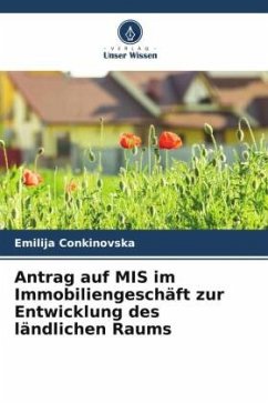 Antrag auf MIS im Immobiliengeschäft zur Entwicklung des ländlichen Raums - Conkinovska, Emilija