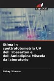 Stima in spettrofotometria UV dell'Irbesartan e dell'Amlodipina Miscela da laboratorio