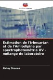 Estimation de l'Irbesartan et de l'Amlodipine par spectrophotométrie UV - mélange de laboratoire