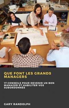 Cover Que Font Les Grands Managers (eBook, ePUB)