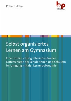 Cover Selbst organisiertes Lernen am Gymnasium (eBook, PDF)