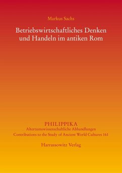 Cover Betriebswirtschaftliches Denken und Handeln im antiken Rom (eBook, PDF)